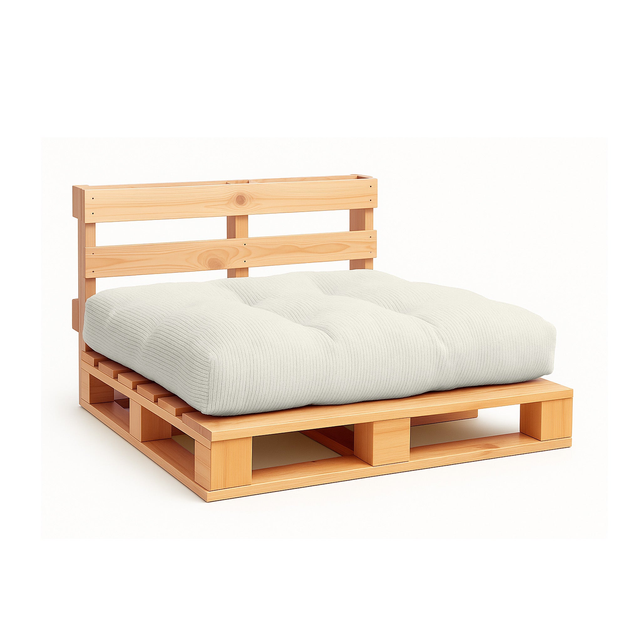 Palečių pagalvių komplektas – kreminės spalvos veliūras (velvetas)