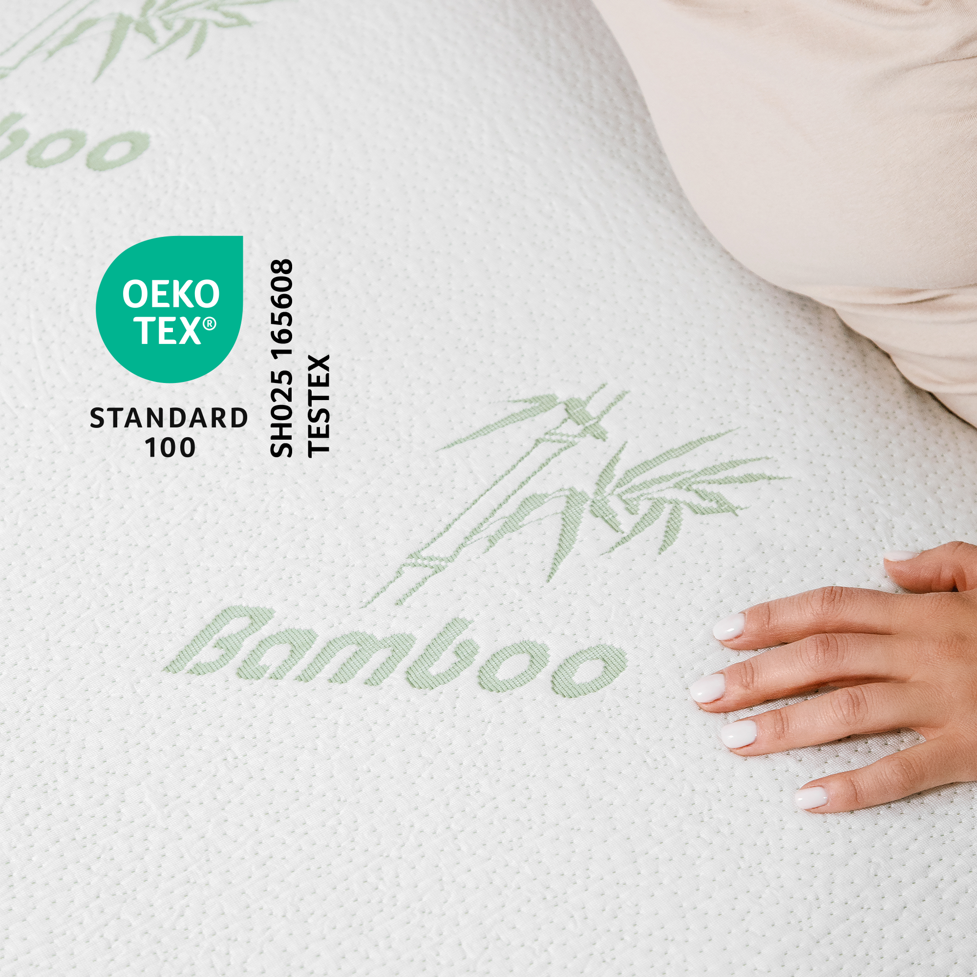 Premium Komforto Antčiužinis - Gelinis su bambuko užvalkalu