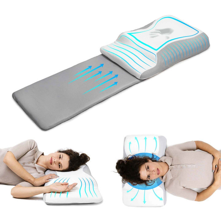 Dviguba ergonominė pagalvė