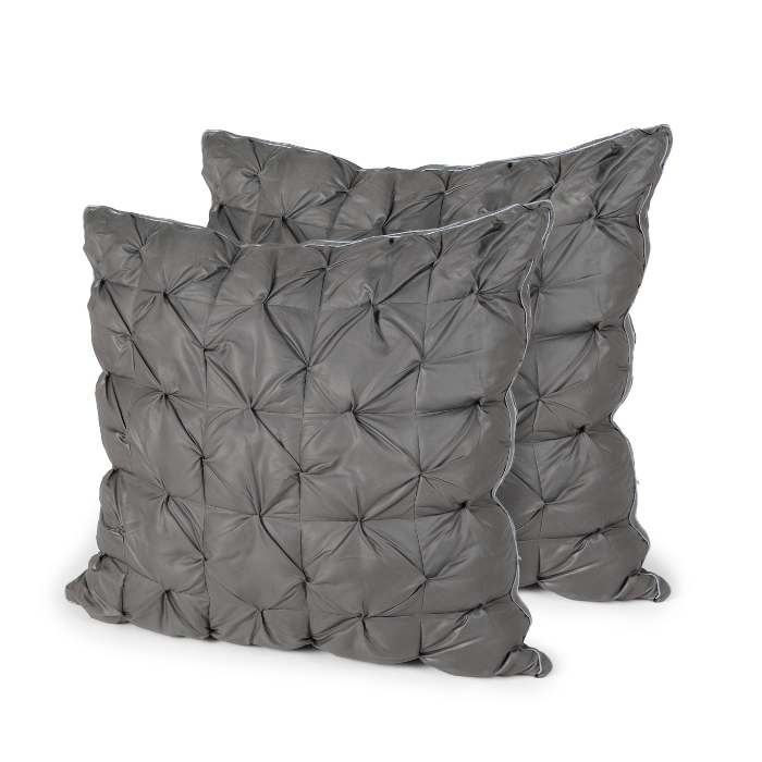 Juodų pagalvių komplektas 2vnt.