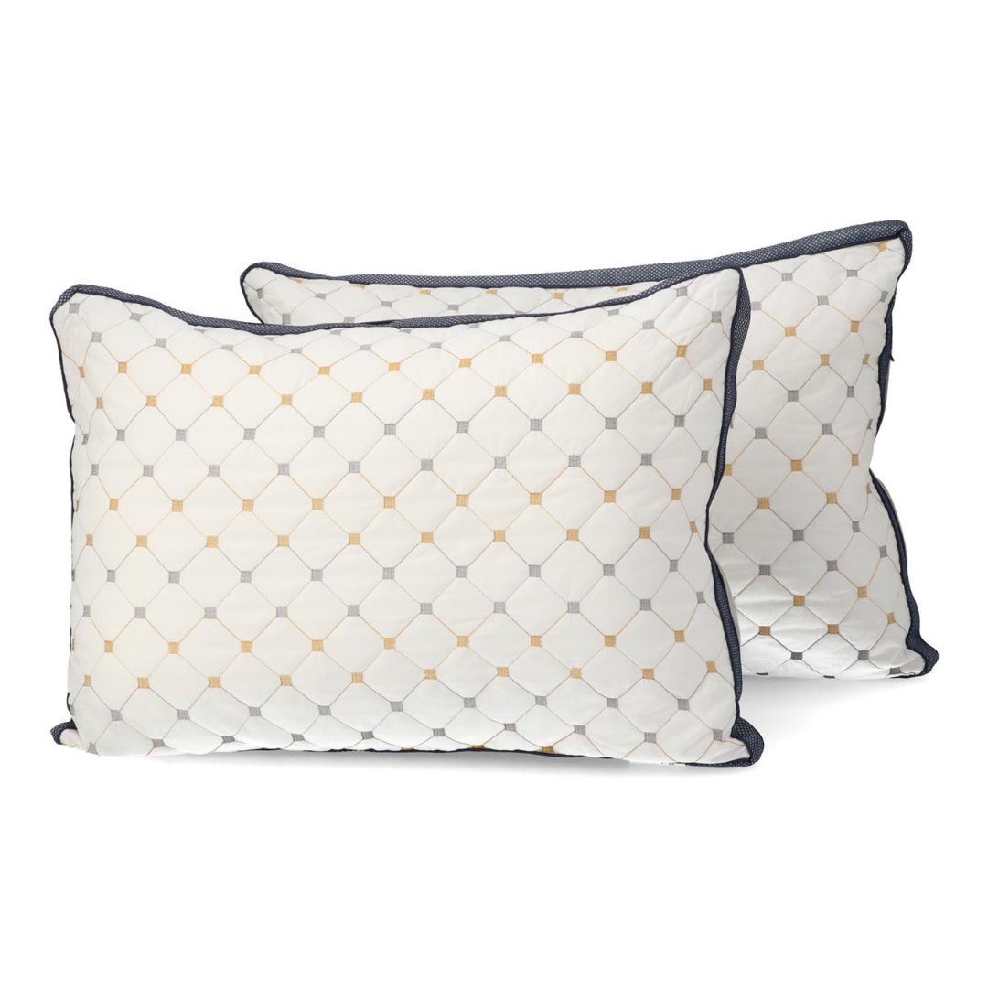 2 medvilninių pagalvių komplektas