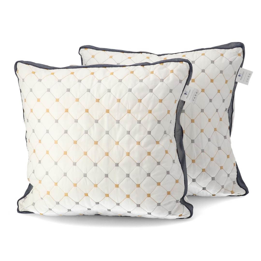 2 medvilninių pagalvių komplektas