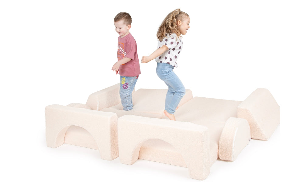 10 dalių modulinė sofa vaikams