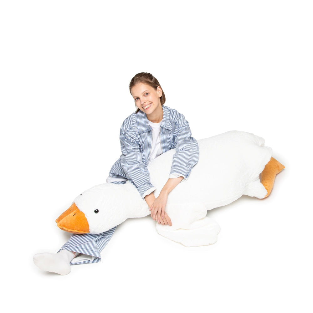 Didelė pliušinė žąsis 190cm
