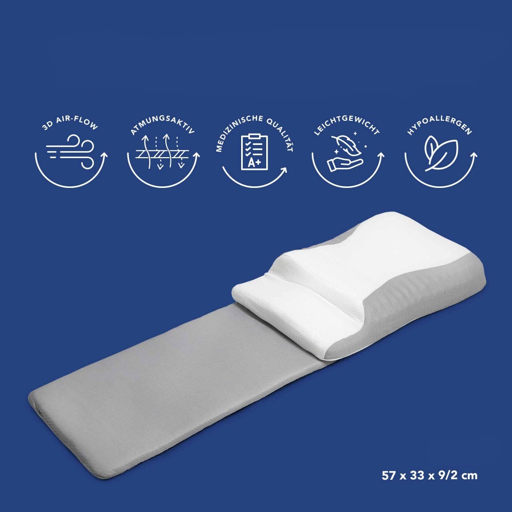 Dviguba ergonominė pagalvė