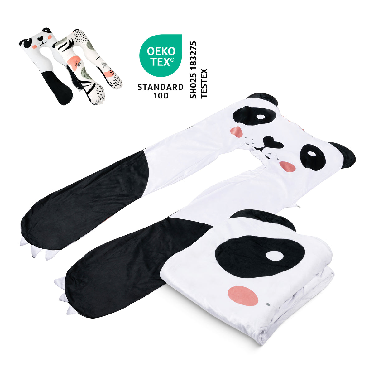 Užvalkalas - Mikropluoštas vaikams (Panda)