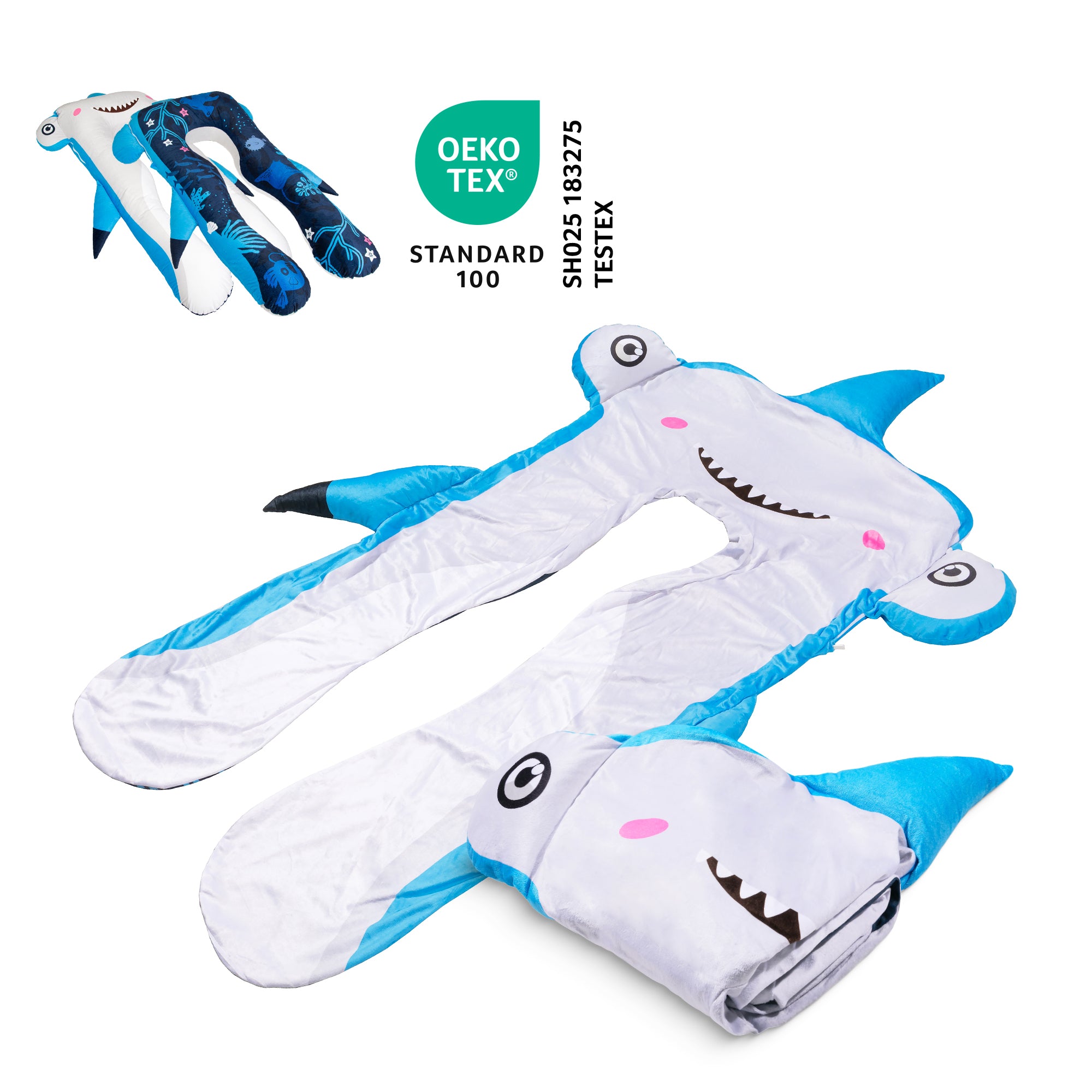 Užvalkalas - Mikropluoštas vaikams (Ryklys)