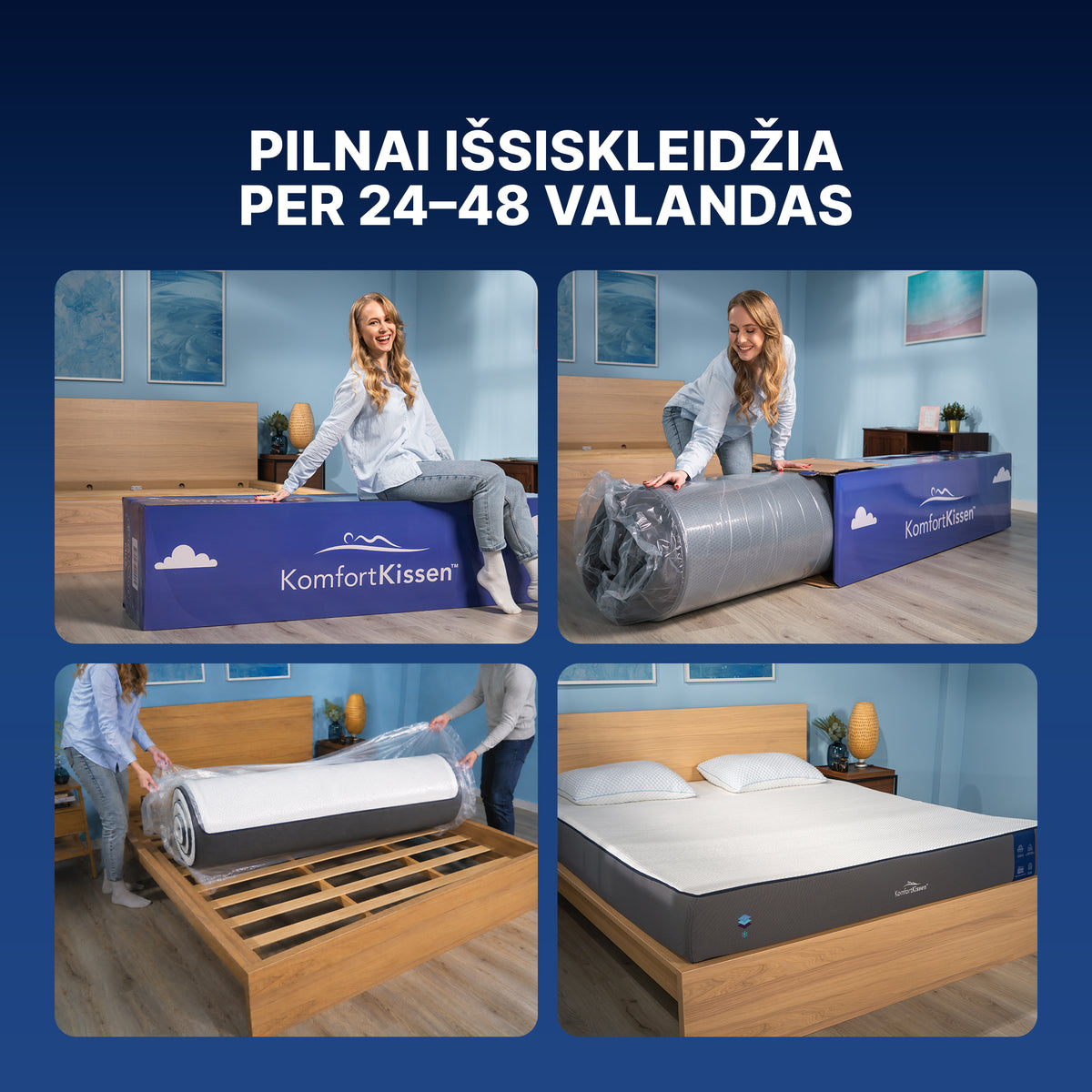 Premium Komforto Čiužinys