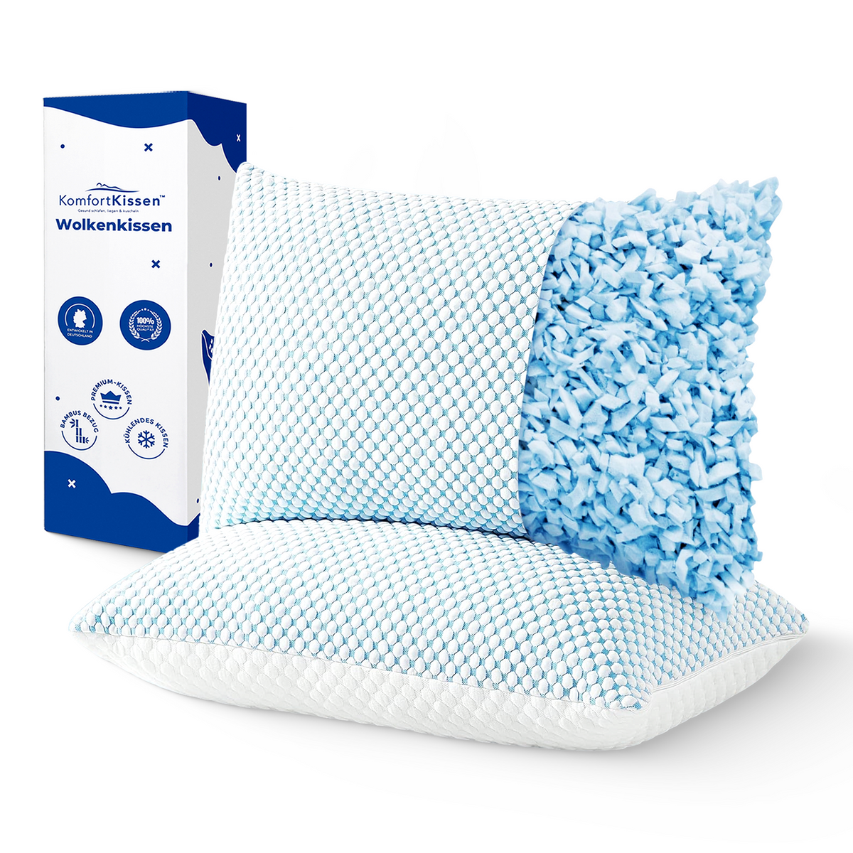 Cloud Pagalvė - Ergonominė Memory Foam