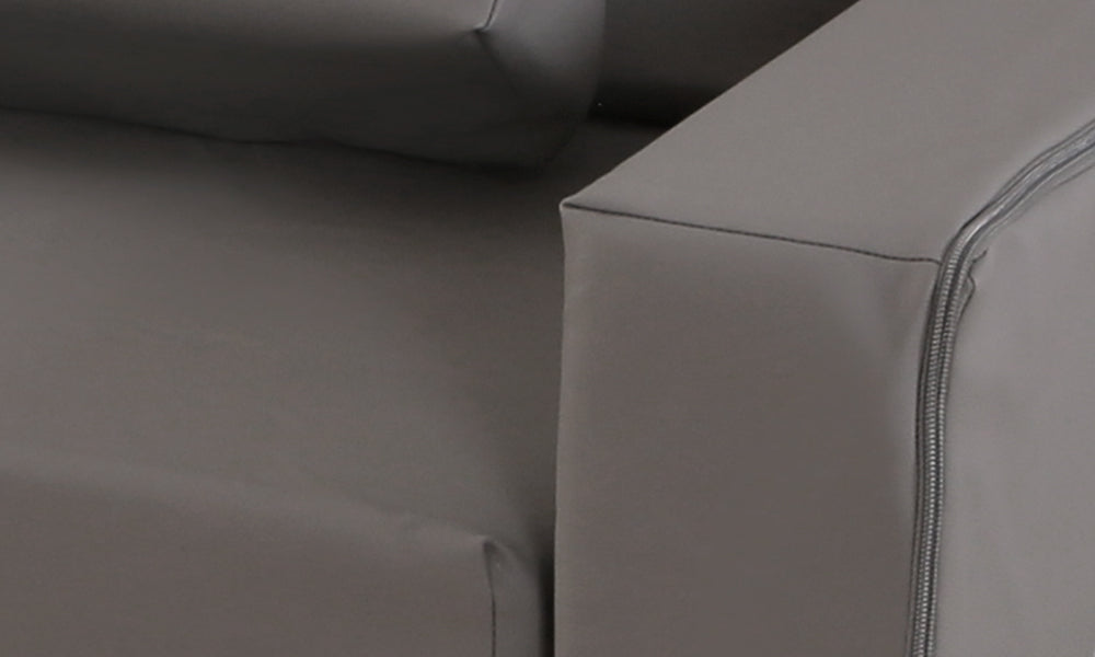PU sofa – pilka