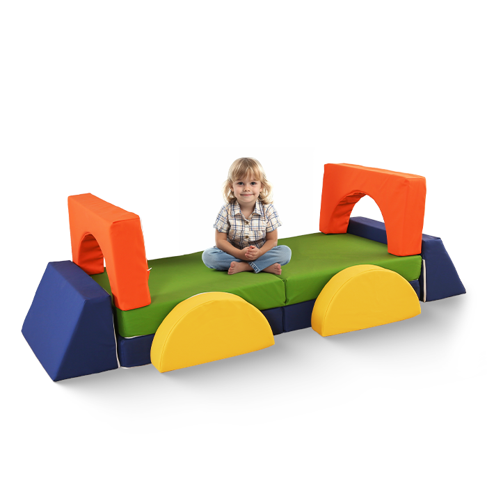 10 dalių modulinė sofa vaikams