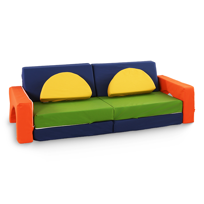 10 dalių modulinė sofa vaikams