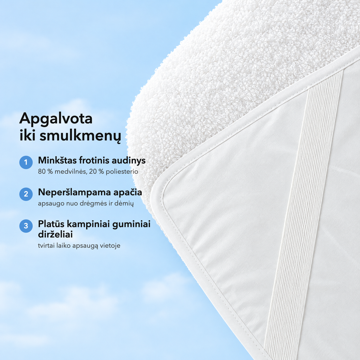 Apsauginis čiužinio užvalkalas