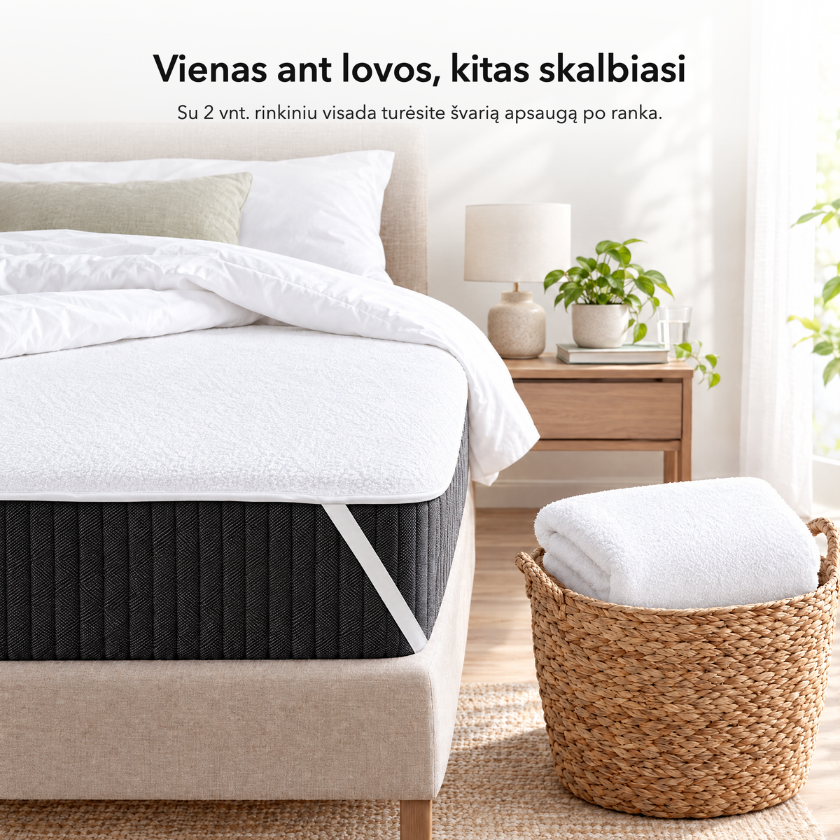 Apsauginis čiužinio užvalkalas
