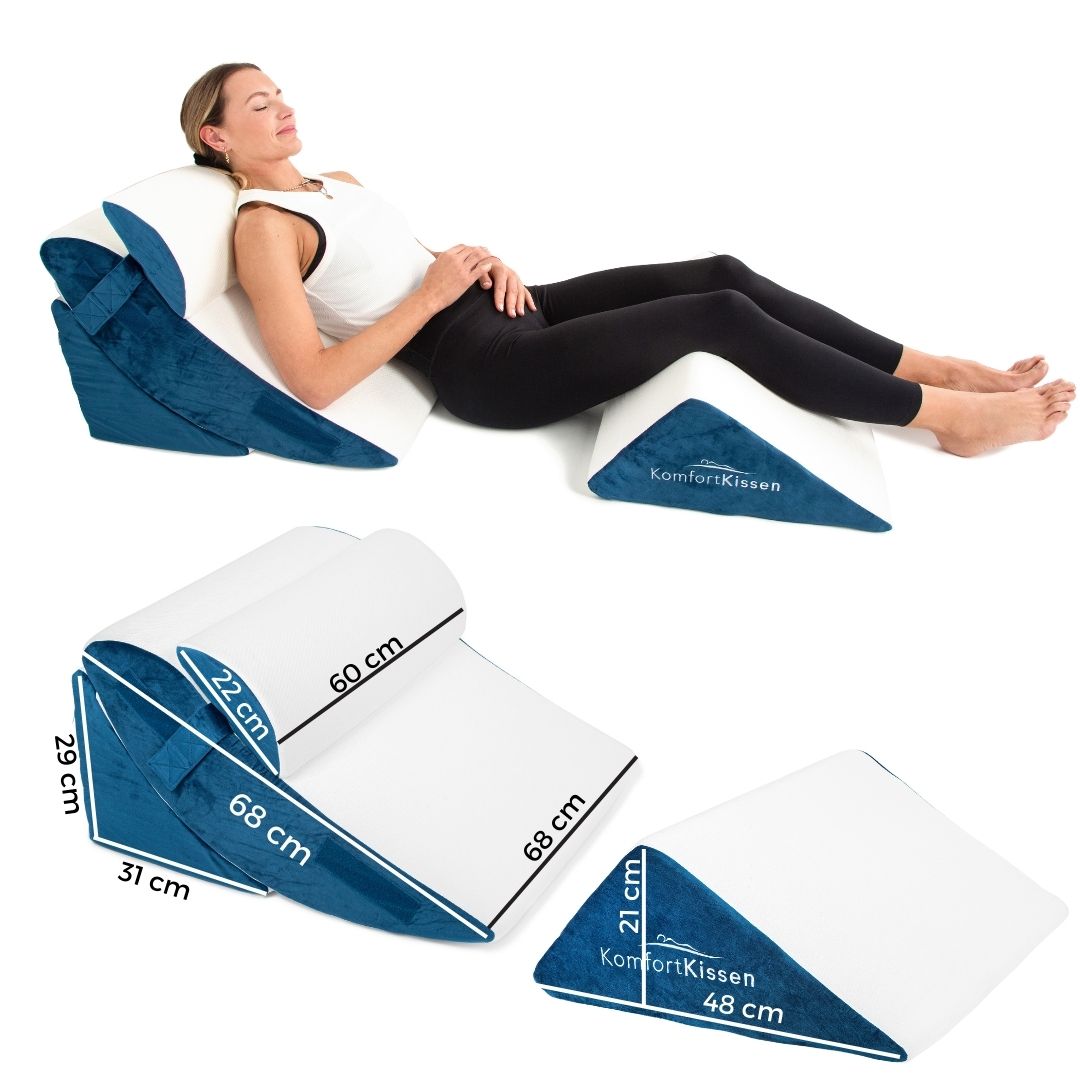 Ergonominė pagalvė 4in1